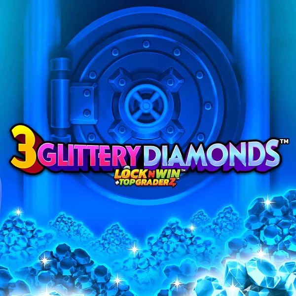 Play 3 Glittery Diamonds slot by PearFiction Studios on slotspalacescasino.gr