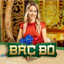 Official Live Casino logo: Bac Bo by Evolution at SlotsPalace Casino