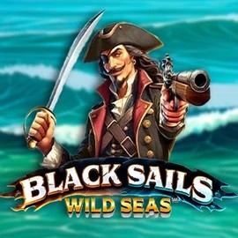 Official Slots logo: Black Sails Wild Seas by Infinity Dragon Studios at SlotsPalace Casino