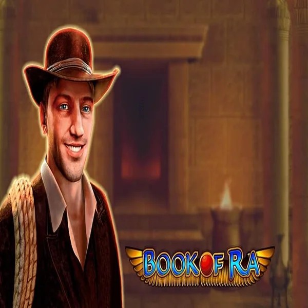 Book of Ra game by Greentube – logo hosted on SlotsPalace Casino