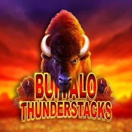Buffalo Thunderstacks game by Amatic Industries – logo hosted on SlotsPalace Casino