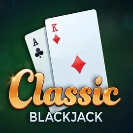 Classic Blackjack slot icon by Red Tiger Gaming, available at SlotsPalace Casino