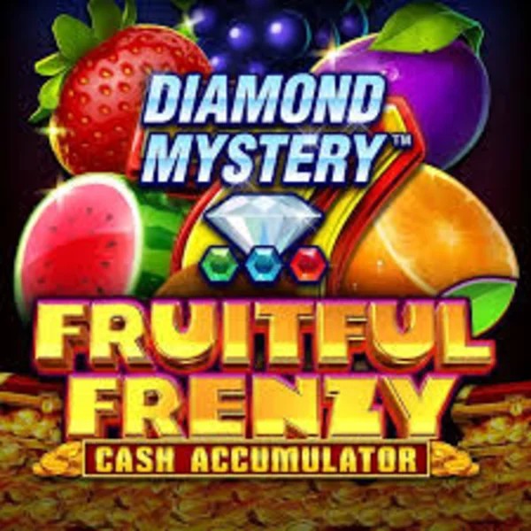 Diamond Mystery Fruitful Frenzy Cash Accumulator logo – Slots by Greentube at SlotsPalace Casino
