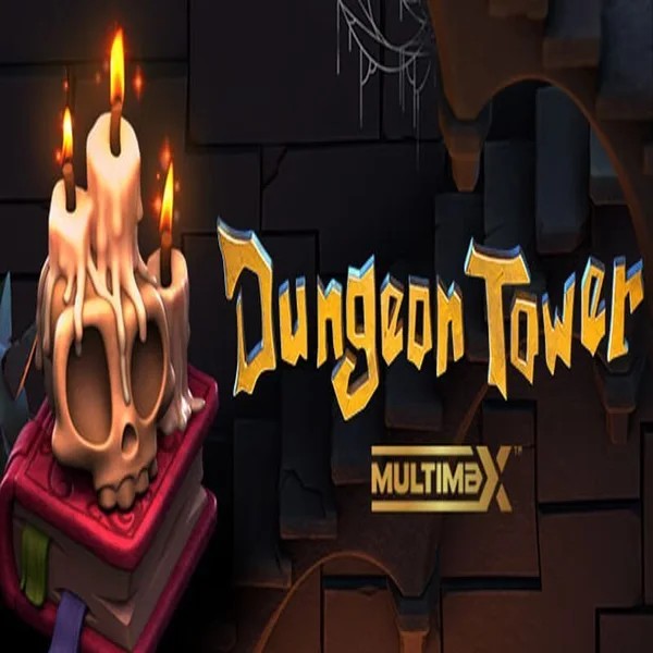 Slots logo of Dungeon Tower from Peter &amp; Sons at SlotsPalace Casino