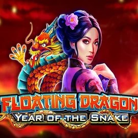 Floating Dragon Year of the Snake by Pragmatic Play, showcased at slotspalacescasino.gr – game logo