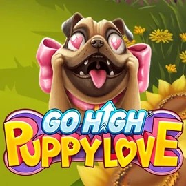 Official Slots logo: Go High Puppy Love by RubyPlay at SlotsPalace Casino