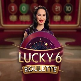 Lucky 6 Roulette logo – Live Casino by Pragmatic Play at SlotsPalace Casino
