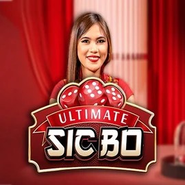 Ultimate Sic Bo online game logo by Ezugi on slotspalacescasino.gr